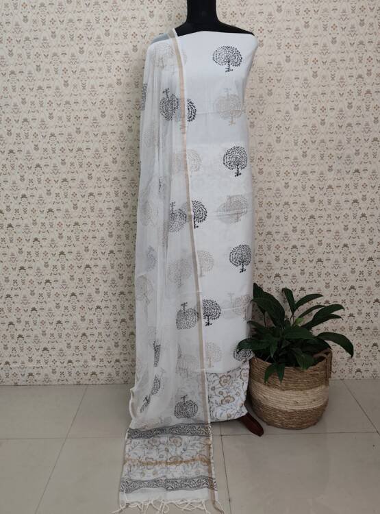 PRINTED COTTON SALWAR SUITS