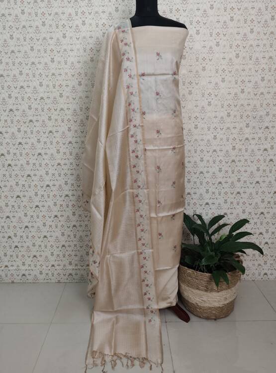 PURE TUSSER SILK SUITS