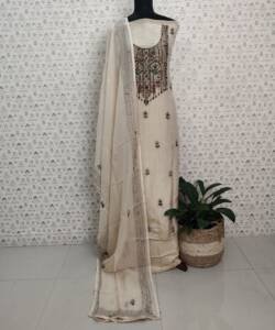 CHANDERI TISSUE SUITS