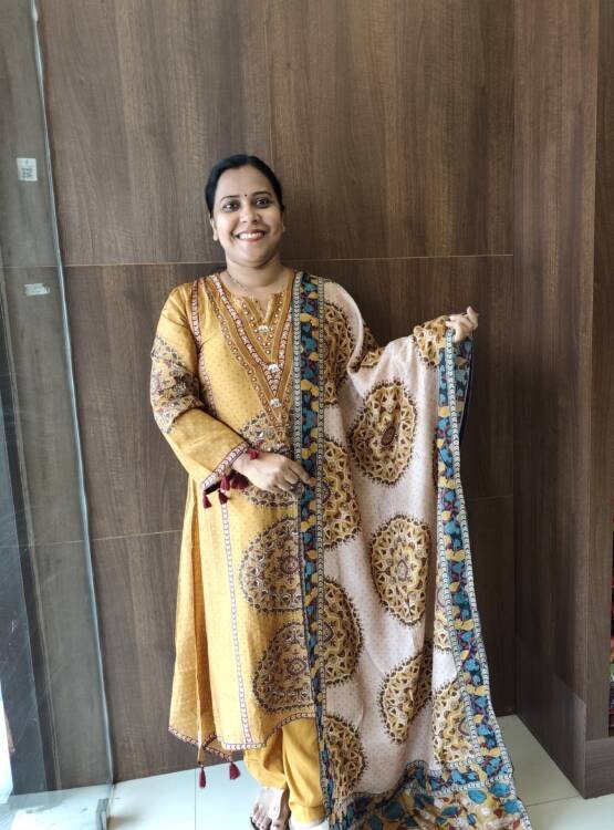 MUSLIN MODAL SILK SUITS