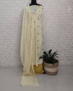 COTTON EMBROIDERED SUITS