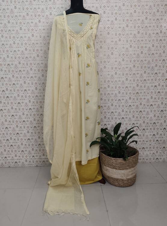 COTTON EMBROIDERED SUITS