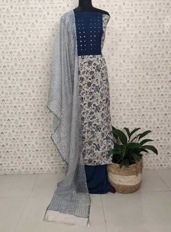 PRINTED COTTON SALWAR SUITS