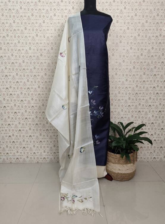 PURE TUSSER SILK SUITS