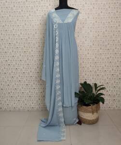 GEORGETTE SEMI STITCHED SUITS