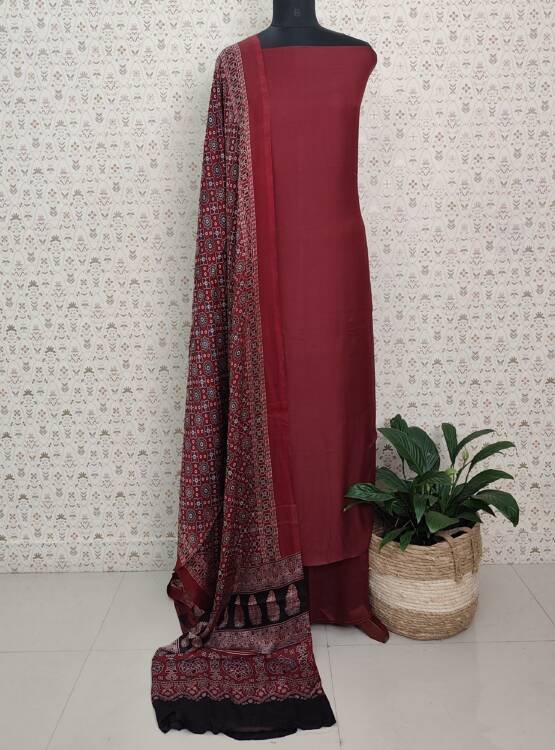 MODAL SILK SALWAR SUITS