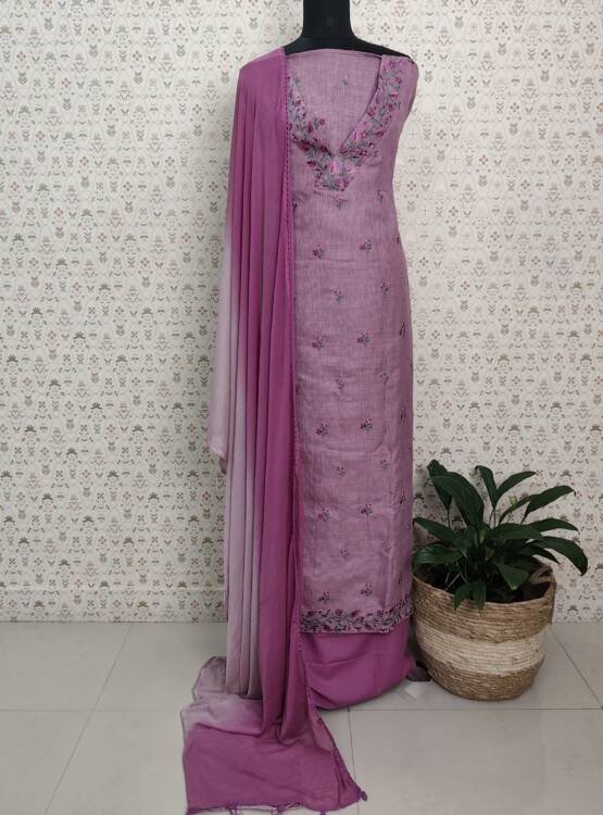 LINEN COTTON SALWAR SUITS