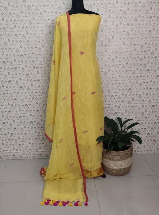 LINEN SALWAR SUITS