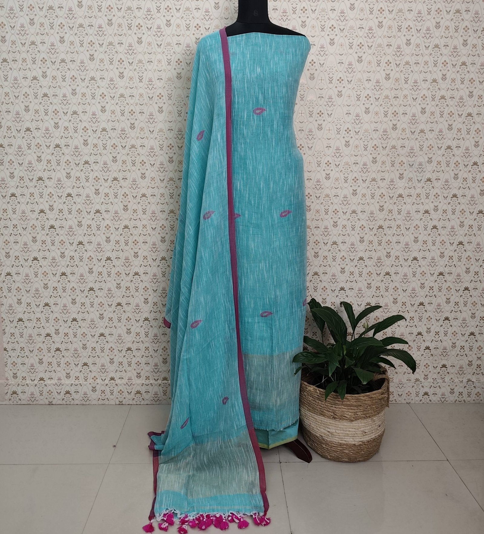 LINEN SALWAR SUITS