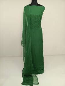 CREPE SILK EMBROIDERED SUITS
