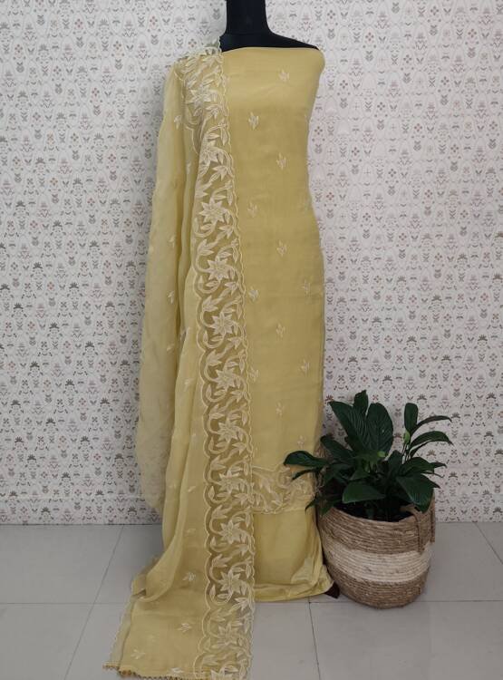 CREPE TISSUE SALWAR SUITS