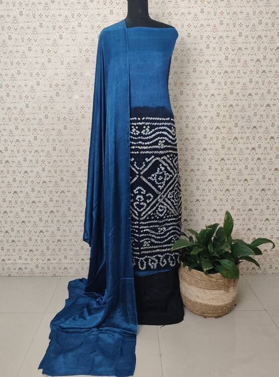 MODAL SILK BANDHINI PRINTED SUITS