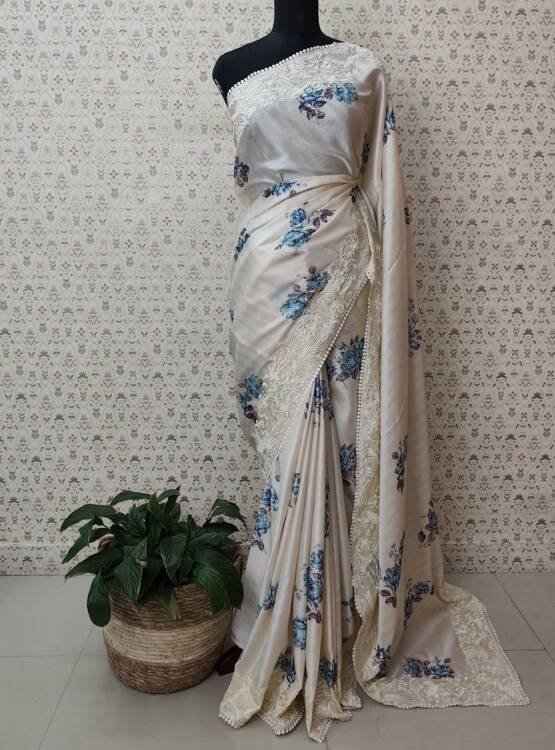 SEMI TUSSER SILK SAREES