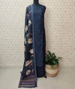 SEMI TUSSER SILK SALWAR SUITS