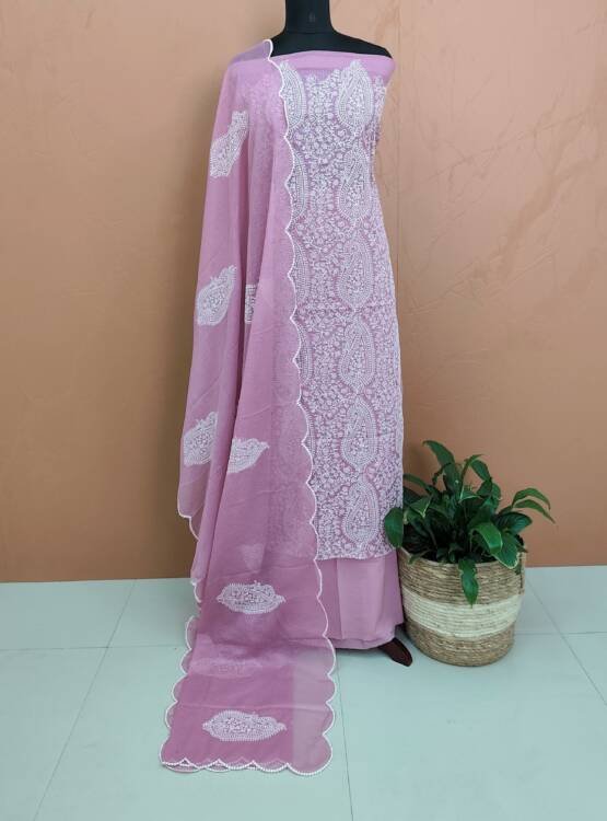 PURE KOTA EMBROIDERED SUITS