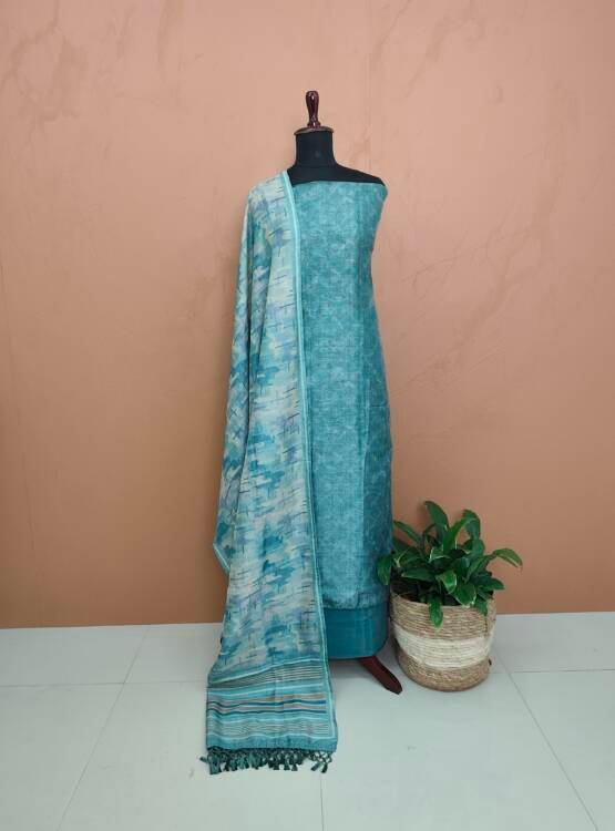 SEMI TUSSER SILK SUITS