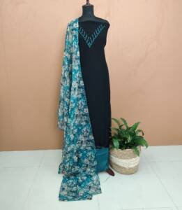 ORGANZA EMBROIDERED SALWAR SUITS