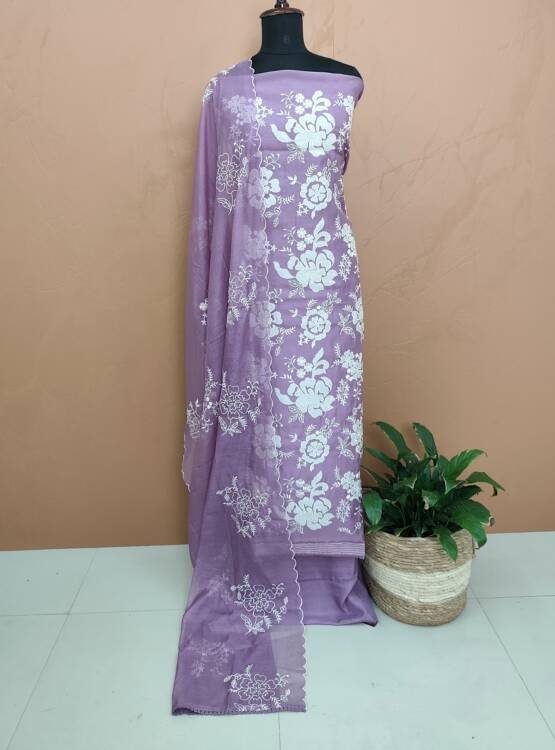 MAL CHANDERI SILK SUITS-43520