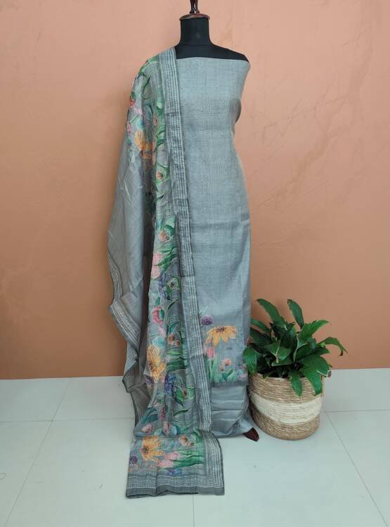CHANDERI SILK SUITS
