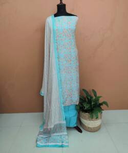 SEMI MUSLIN SILK SUITS