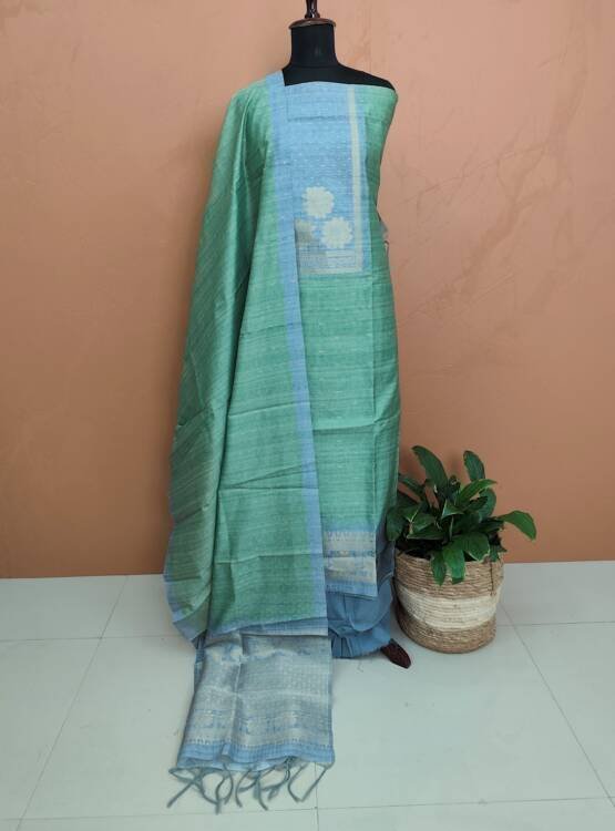 SEMI TUSSER SILK SUITS