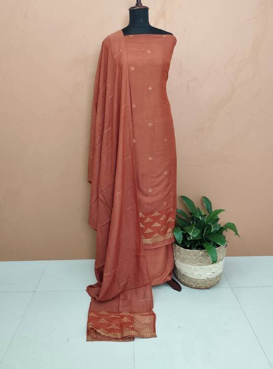 SEMI LINEN SILK SUITS-42980