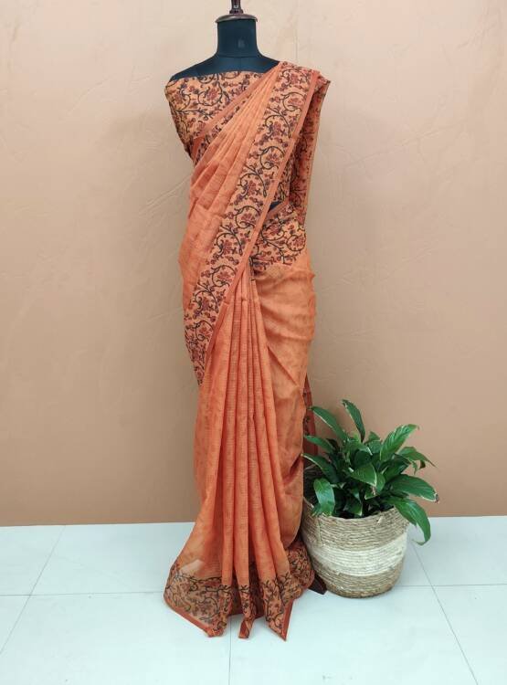 MOONGA SILK SAREES-43533