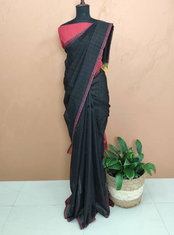 MOONGA SILK SAREES-43533