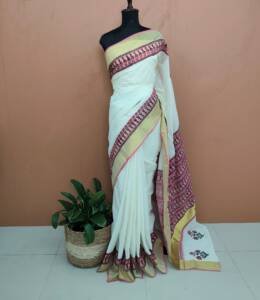 COTTON KASAVU SAREES
