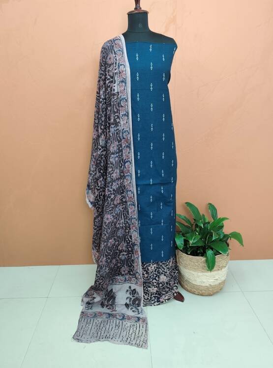 HANDLOOM COTTON SUITS-43554