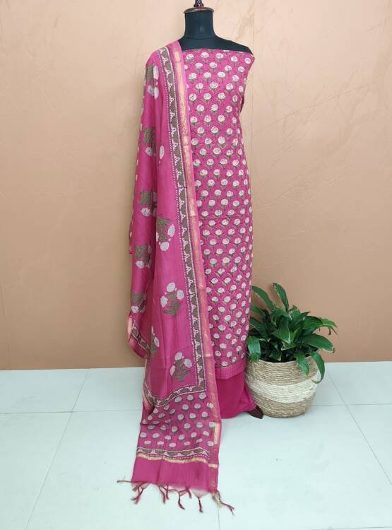 COTTON HAKKOBA SUITS-43549