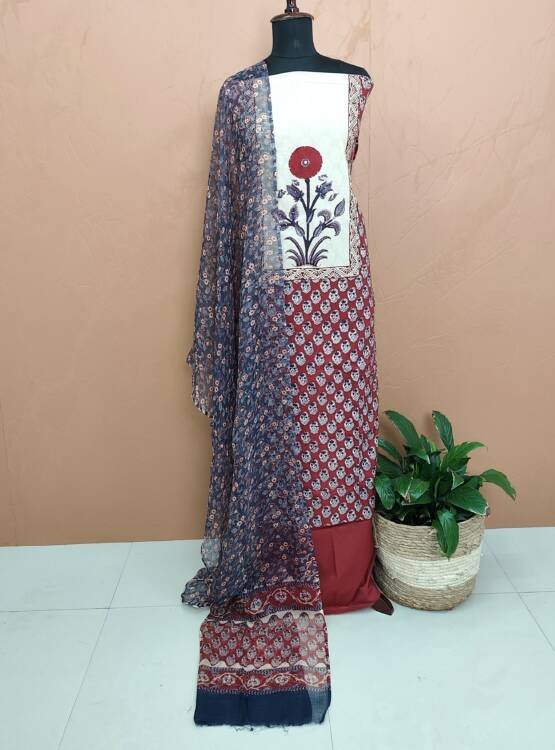 PRINTED COTTON SUITS-43546
