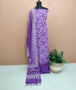 COTTON HAKKOBA PRINTED SUITS-43547