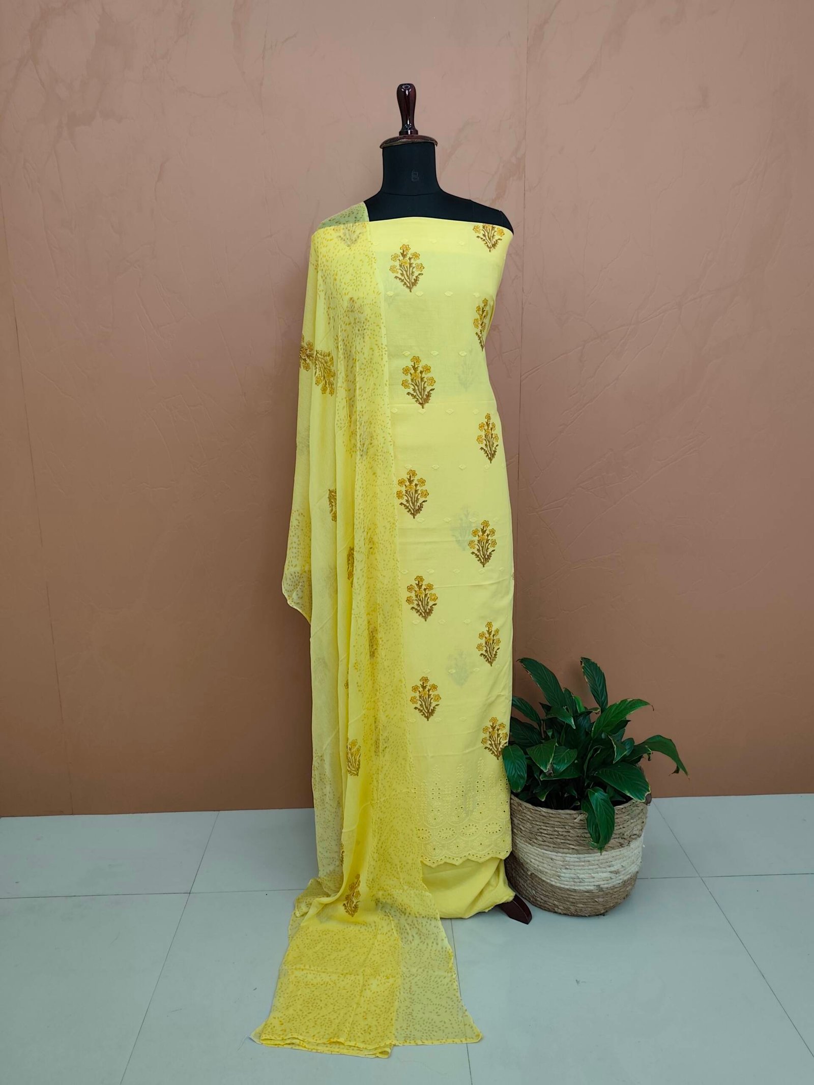 PRINTED COTTON HAKKOBA SUITS-43551