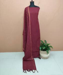 HANDLOOM COTTON SUITS-43571
