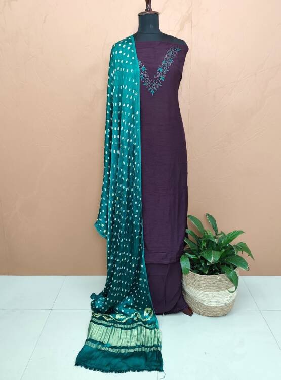 PURE DOLA SILK SUITS-43567