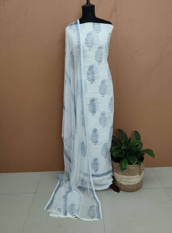 KOTA CUTWORKED AND EMBROIDERED SUITS-43516