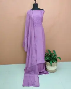 MAL CHANDERI SILK SALWAR SUITS-43515