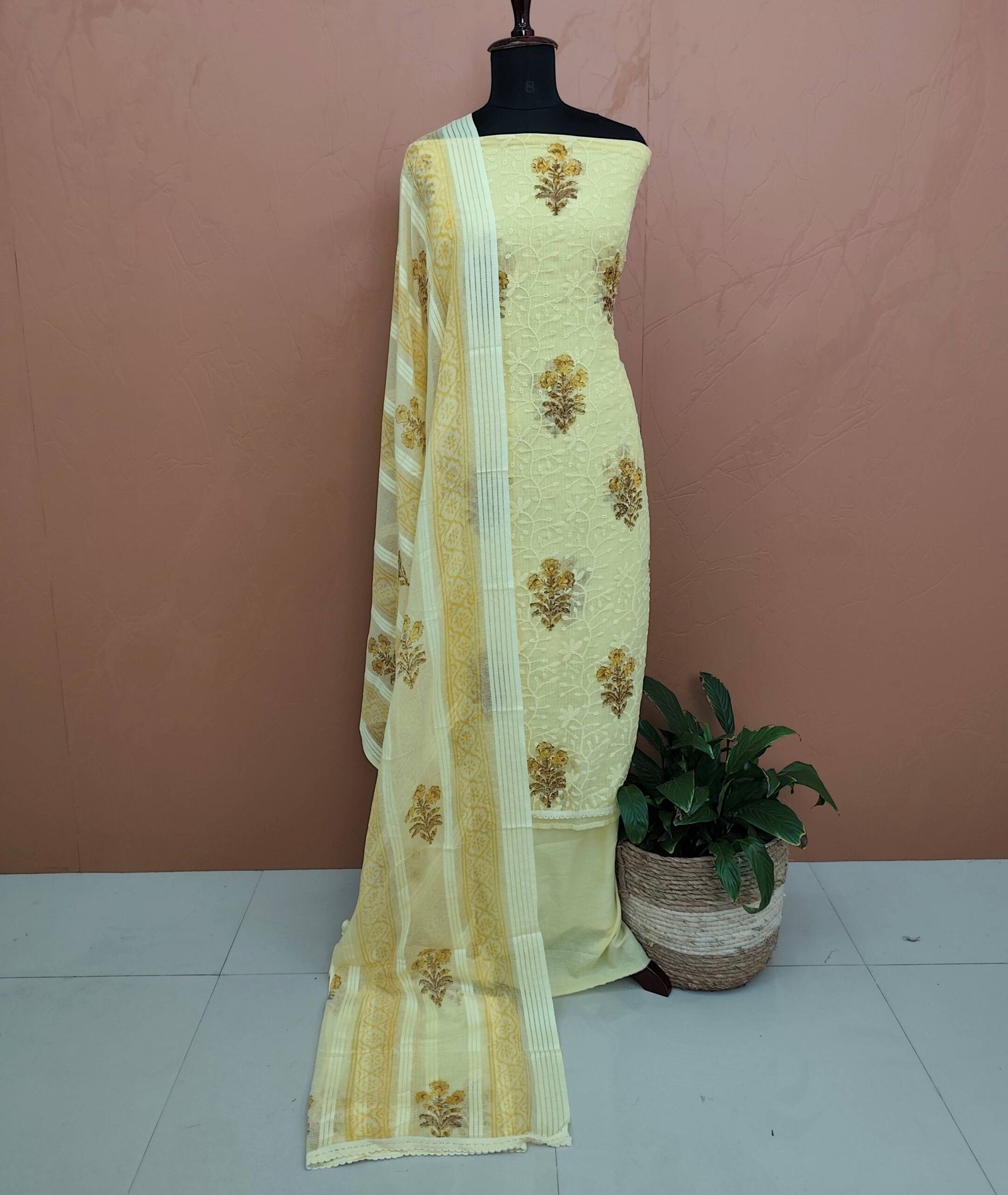 KOTA DORIA EMBROIDERED SUITS-43537