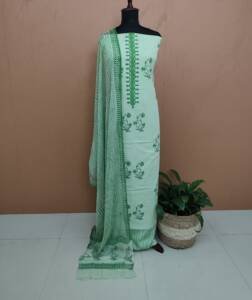 PURE COTTON PRINTED SUITS-43597