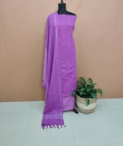 HANDLOOM COTTON SALWAR SUITS-43581