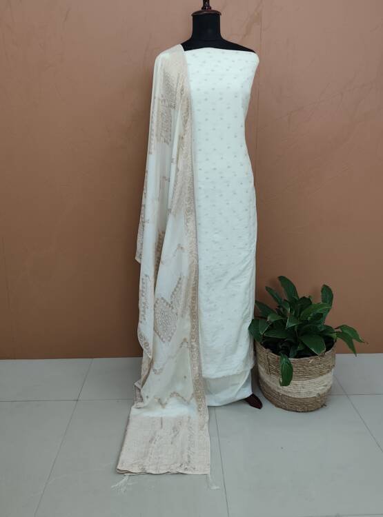 SOFT SILK BANARASI SUITS-43628