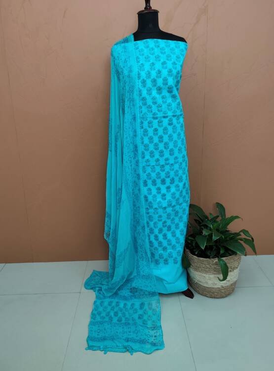 PRINTED COTTON SUITS-43630
