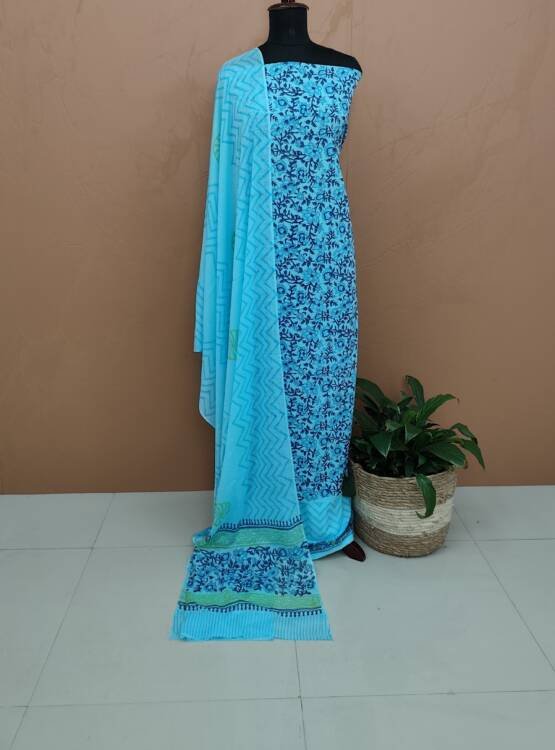 PRINTED COTTON SUITS-43638