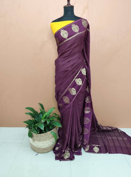 SOFT SILK BANARASI SAREES-43632