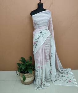 LINEN COTTON SAREE