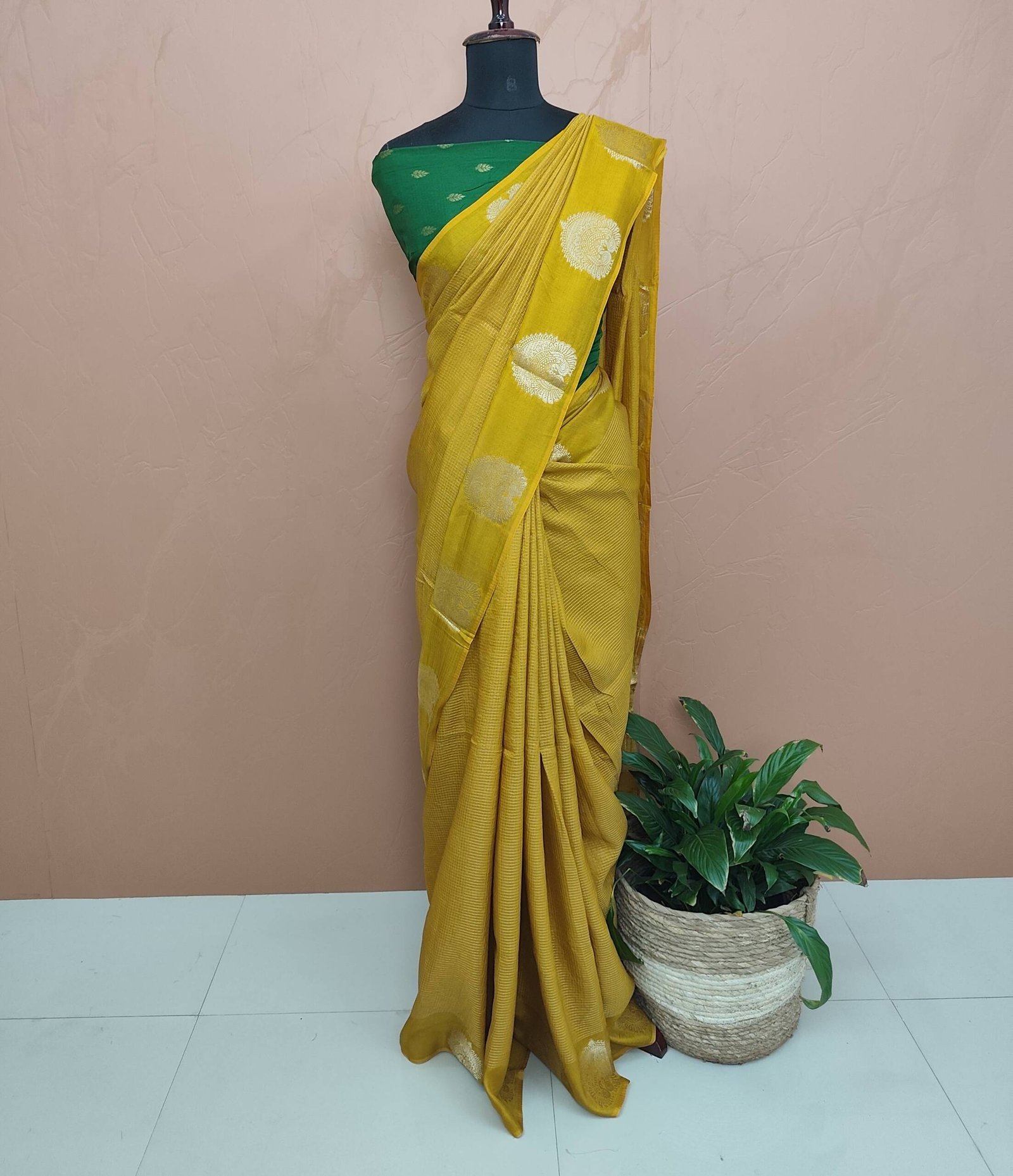SOFT SILK BANARASI SAREES -43644