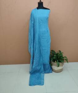 SOFT KOTA EMBROIDERED SUITS-43651