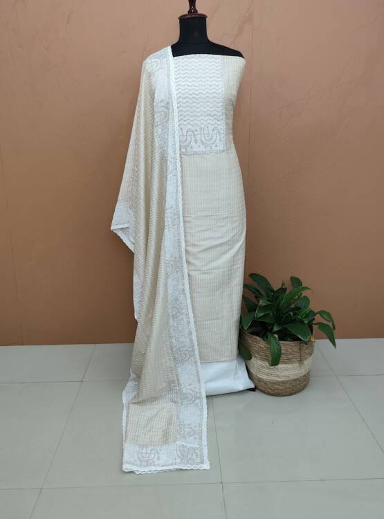 SEMI TUSSER SILK SUITS