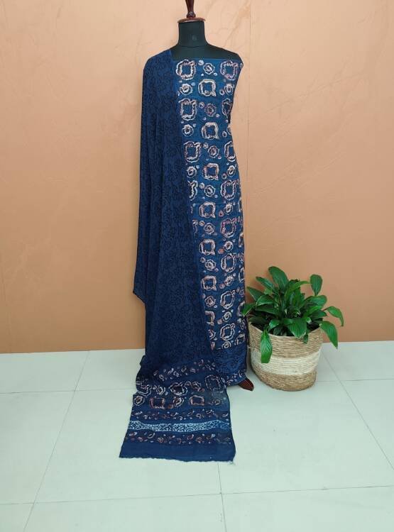 PRINTED COTTON SALWAR SUITS-43710